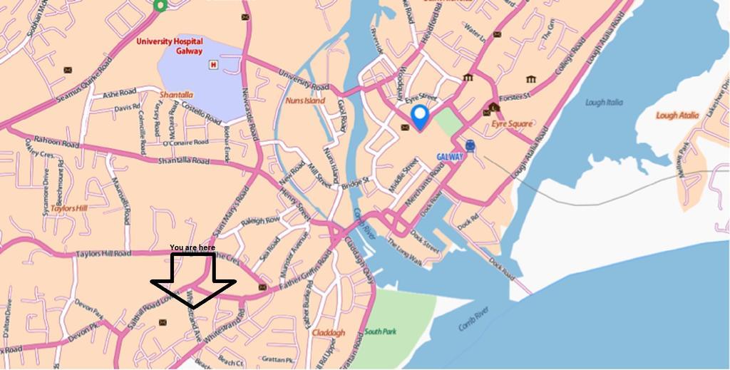 Galway City Self Catering - Salthill Exteriör bild